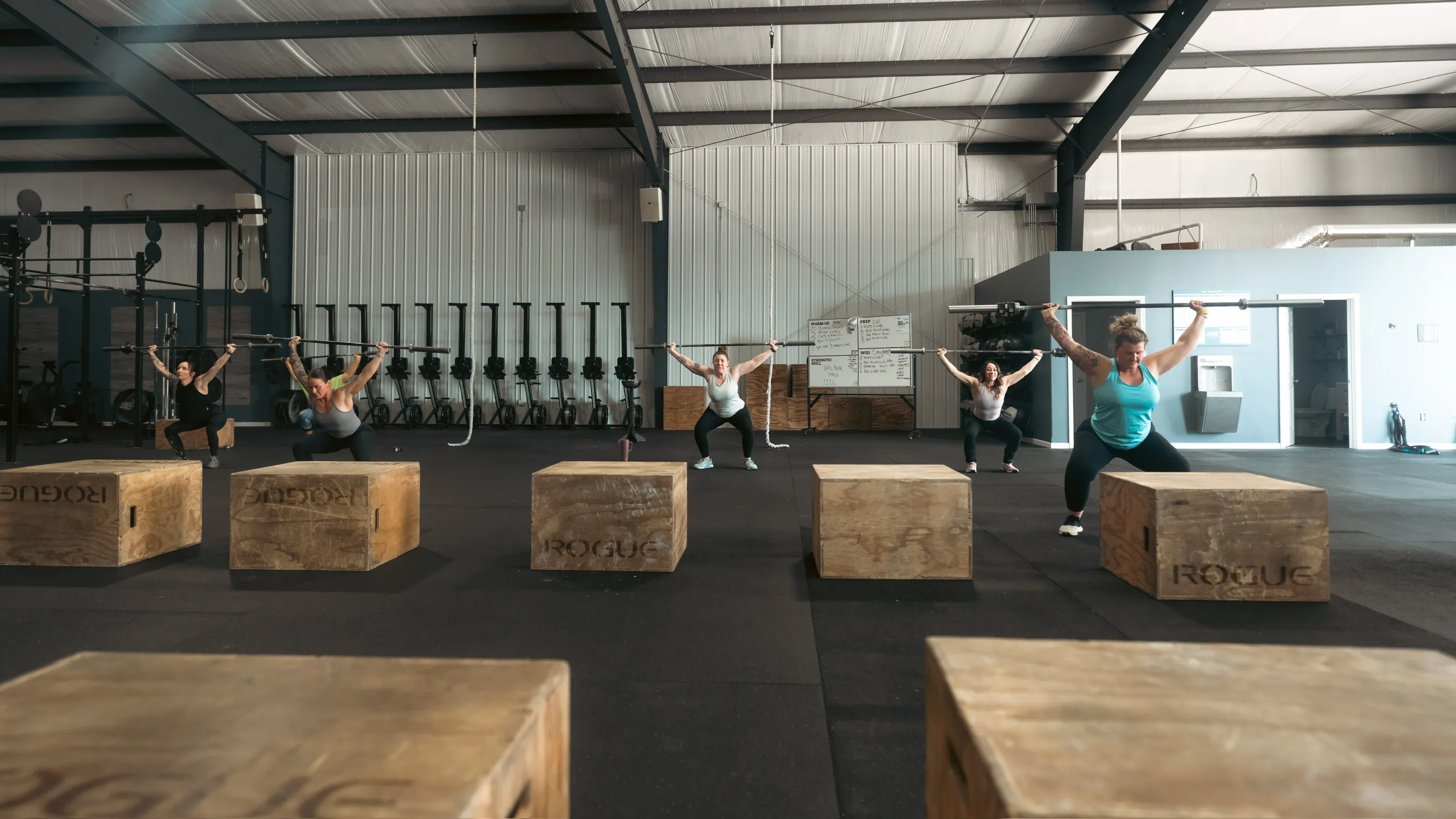 CrossFit Fig members training together in Grain Valley near Blue Springs, MO