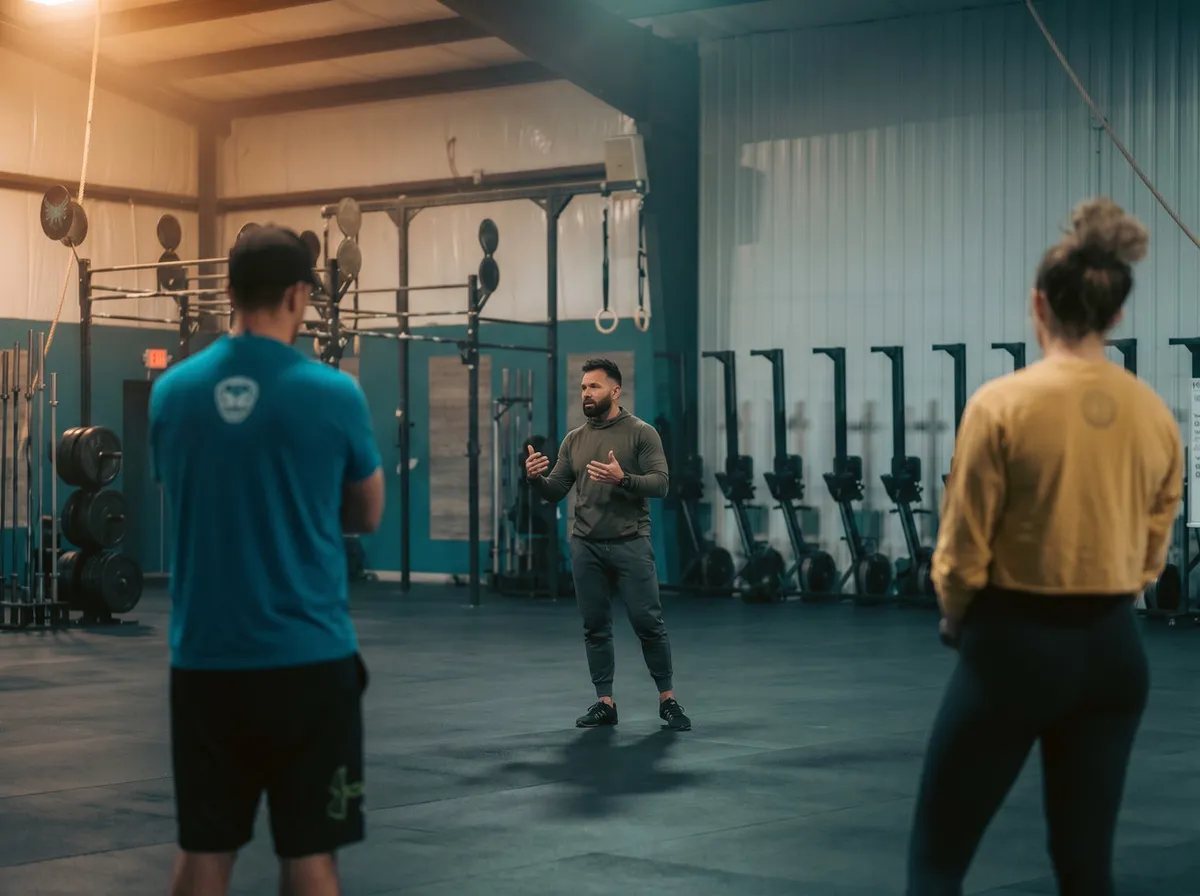 One-on-one introductory training at CrossFit Fig